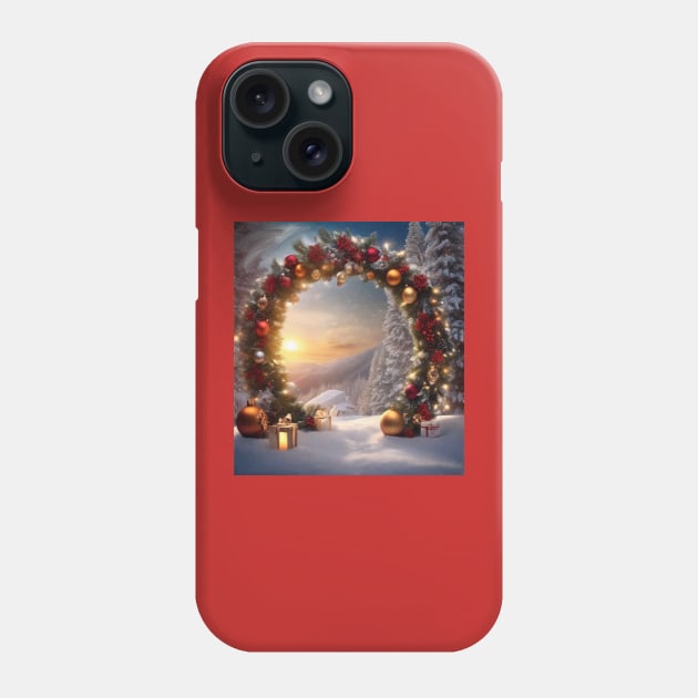 Christmas stargate Phone Case by sailorsam1805