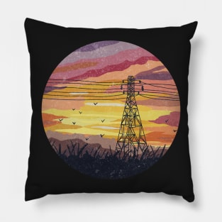 Midwest Sunset Pillow