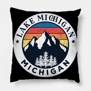 Lake michigan Pillow