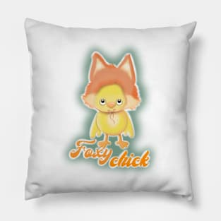 Foxy chick Pillow