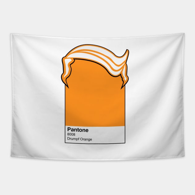 Drumpf Orange Tapestry by dhrdesign