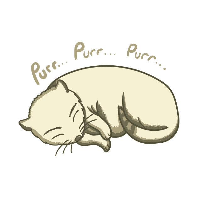 Sleepy Kitty by The Graphicallist