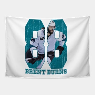 Brent Burns Seattle Game Tapestry