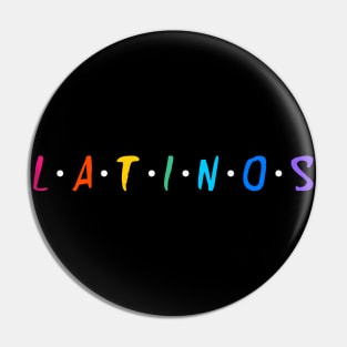 Latinos reggaeton Pin