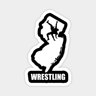 New Jersey Wrestling Magnet