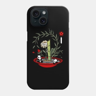 Ikebana Panda Phone Case