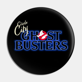 The Real Circle City Ghostbusters Wordmark Pin