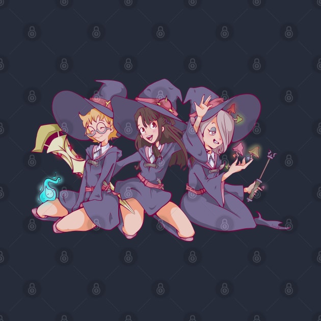 Three Little Witches by happycyn