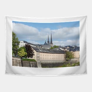 EU; Europe; Luxembourg; Luxembourg; City; Cathedral; Church; old town Tapestry