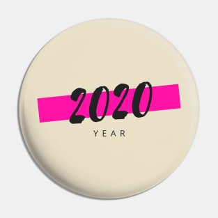 2020 Year Design Pin