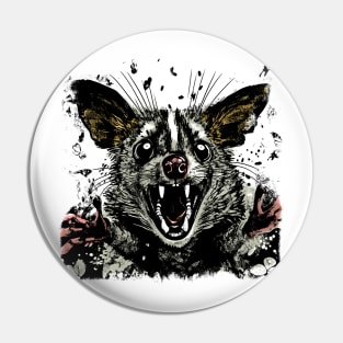 Angry Possum Howling Pin