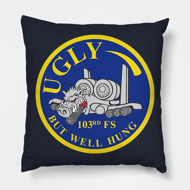 103rd Fighter Squadron Pillow by MBK