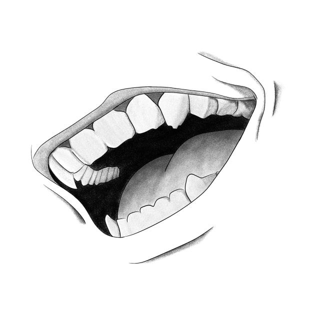 Anime mouth by deavdeav