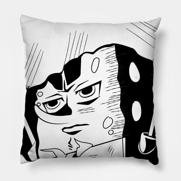 Dragonball z Spongebob Crossover Parody Pillow by FungibleDesign