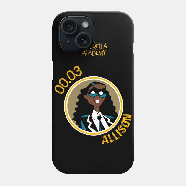 UMBRELLA ACADEMY: ALLISON ¨THE RUMOR¨ CARTOON Phone Case by FunGangStore