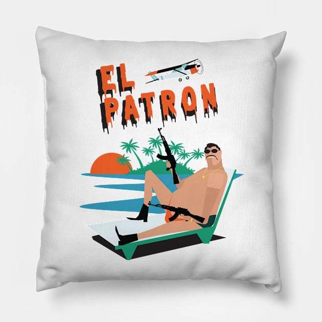 El patron cartel Pillow by myvintagespace