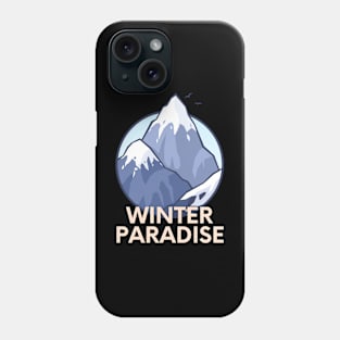 The winter paradise Phone Case