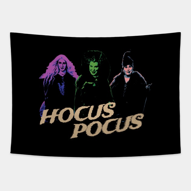 hocus pocus - sanderson sisters Tapestry by Crocodile Store