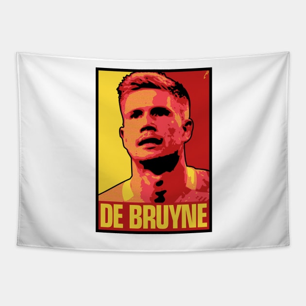 De Bruyne - BELGIUM Tapestry by DAFTFISH