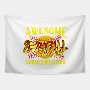 I have an awesome softball granddaughter Tapestry