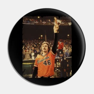 Mike Flanagan in Baltimore Orioles, 1979 Pin