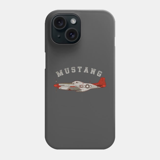 P51 MUSTANG Phone Case by Midcenturydave