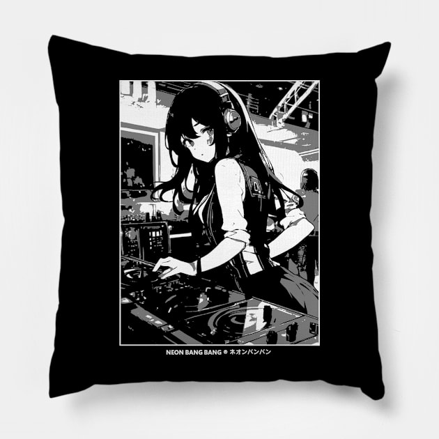 Japanese Anime Manga Streetwear - DJ Pillow by Neon Bang Bang