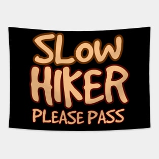 Funny hiking t-shirt designs Tapestry