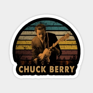 Rockin' with Chuck Classic Guitarist, Classic Tee Magnet