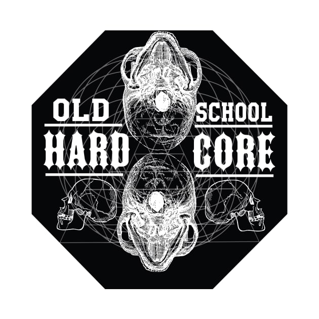 old school hardcore by theanomalius_merch