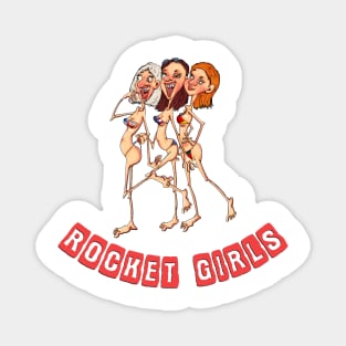 Rocket girl Magnet