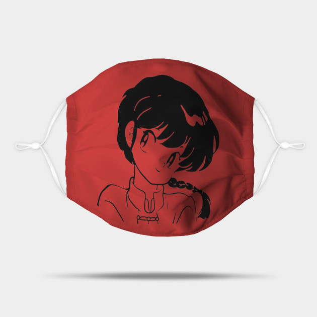 Ranma 1 2 Ranma Mask Teepublic Loves saotome ranma and has to marry him but is loved by mousse. teepublic