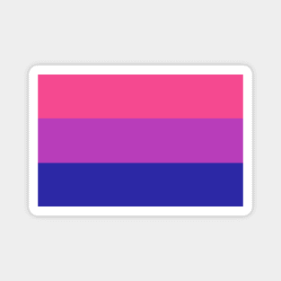 Bisexual Pride Flag Magnet