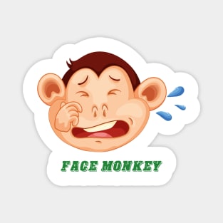 Face monkey Magnet