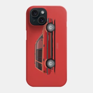 Civic Shuttle Wagon Mk4 Red Phone Case