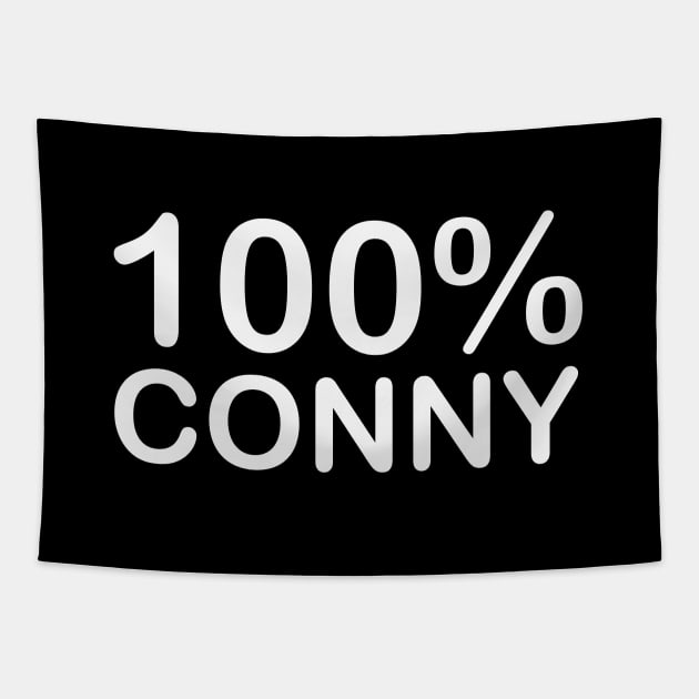 Conny name, funny gifts for people who have everything. Tapestry by BlackCricketdesign