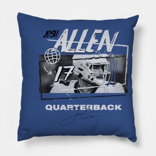 Josh Allen Buffalo Tones Pillow