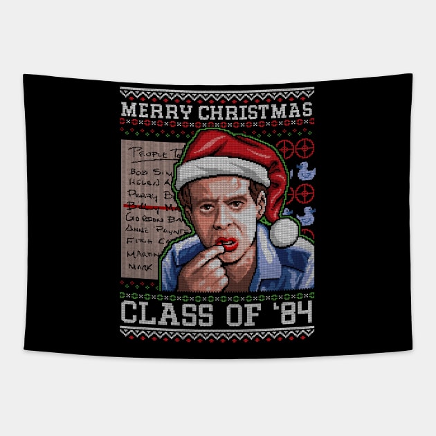 Merry Christmas Class of '84 Tapestry by Punksthetic