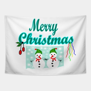 Merry Christmas Tapestry