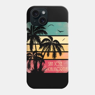 San Jose California Vintage Summer Phone Case