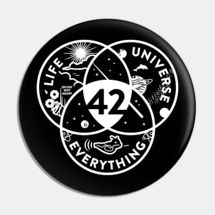 42 answer to life the universe Pin