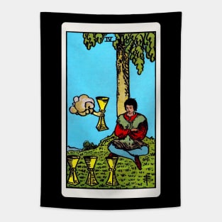 Card #39 - Four Of Cups - Rider Waite Smith Tarot Tapestry