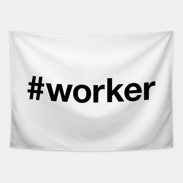 WORKER Tapestry by eyesblau