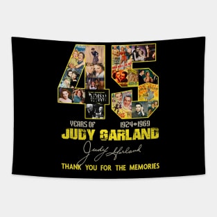 Nice 45 Years of Judy Garland 1924 1969 thank you for the memories Tapestry