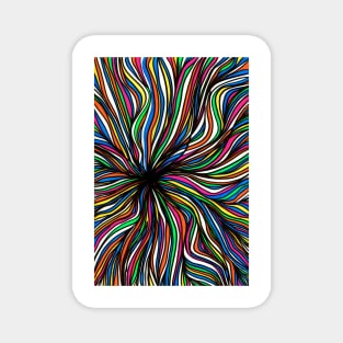 Colourful Swirl Magnet
