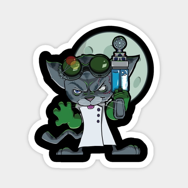 Evil Cat Magnet by TopStyleTrends