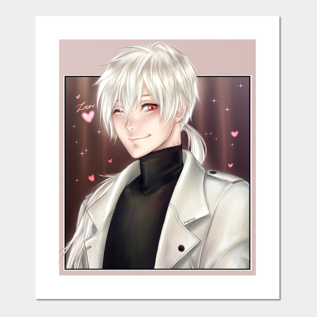 I Just Got Your Message Zen Mystic Messenger Zen Affiche Et