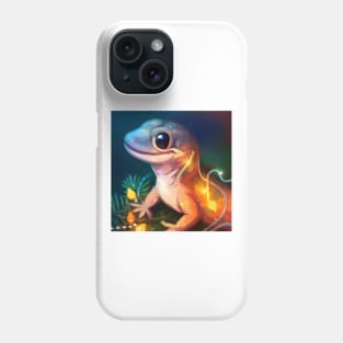 Cute Lizard Drawing Phone Case