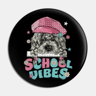 Groovy School Vibes Back to School Pin