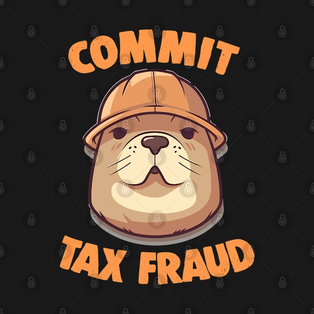 Commit Tax Fraud Beaver Meme by DankFutura